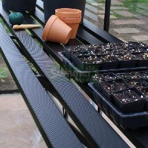 GREENHOUSES xx - Integral aluminium staging