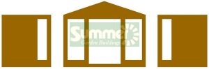 SUMMERHOUSES xx - Designs A, B, C, D and E (no extra cost)