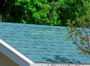 GARAGES AND CARPORTS xx - Close up photo of felt tiles