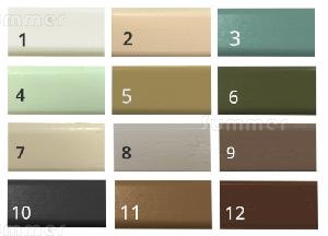 GARAGES AND CARPORTS xx - Paint finish - Full colour chart