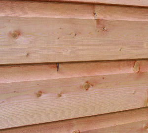 GAZEBOS xx - Close up view of cladding