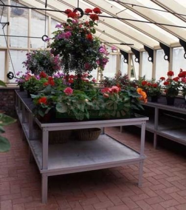Heavy Duty Aluminium 2 Tier Staging 332 Heavy Duty Aluminium 2 Tier Staging 332