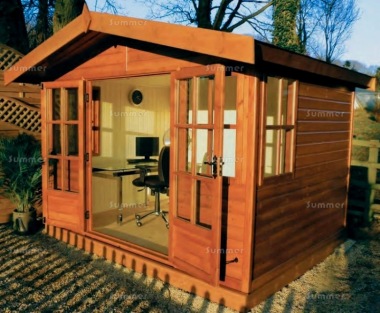 Apex Summerhouse 59 - Double Glazed, Georgian Apex Summerhouse 59 - Double Glazed, Georgian