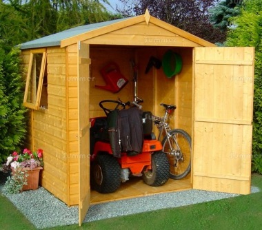 Shiplap Double Door Apex Shed 082 - T and G Shiplap Shiplap Double Door Apex Shed 082 - T and G Shiplap