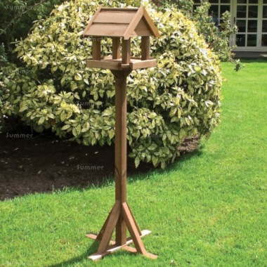 Apex Roof Bird Table 745 - Pre-assembled Table Top, FSC® Certified