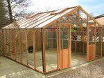 Cedar Greenhouse 326 - Aluminium Hybrid