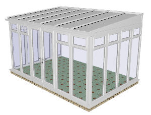 Lean to Conservatory 68 - PVCu, Fully Glazed Lean to Conservatory 68 - PVCu, Fully Glazed