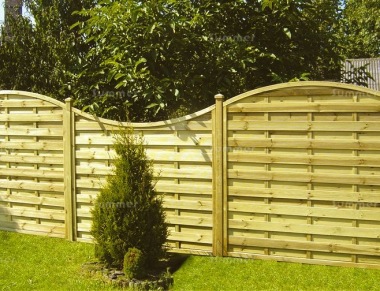 Fence Panel 440 - Planed Timber, 9mm Reeded Boards, 2x2 Frame Fence Panel 440 - Planed Timber, 9mm Reeded Boards, 2x2 Frame