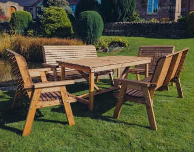 10 Seater Dining Set 651 - Benches, Rectangular Table 10 Seater Dining Set 651 - Benches, Rectangular Table