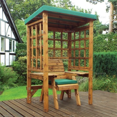 Garden Arbour 100 - Single Seat, Fully Assembled, FSC® Certified Garden Arbour 100 - Single Seat, Fully Assembled, FSC® Certified