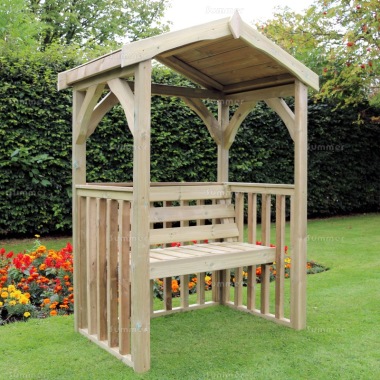 Pressure Treated Arbour 905 - Apex Roof