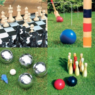 Multi Pack 527 - Chess, Croquet, Boules and Skittles Multi Pack 527 - Chess, Croquet, Boules and Skittles