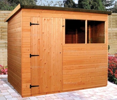 Shiplap Pent Shed 161 - T and G Floor and Roof
