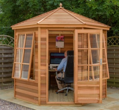 Cedar Octagonal Summerhouse 743 Cedar Octagonal Summerhouse 743