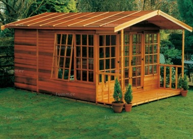 Georgian Apex Summerhouse 69 - Low Level Glazing Georgian Apex Summerhouse 69 - Low Level Glazing