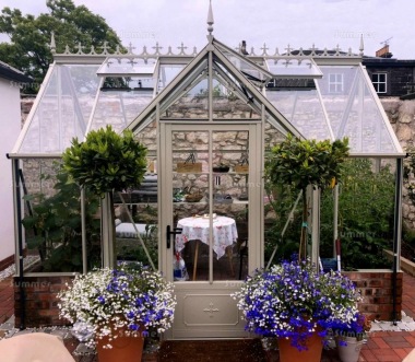 Dwarf Wall Aluminium Orangery 726 - Valley Roof, Box Section Dwarf Wall Aluminium Orangery 726 - Valley Roof, Box Section