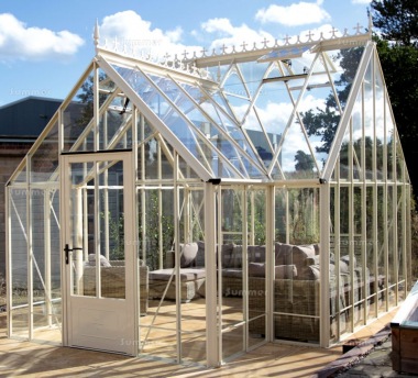 Large Aluminium Orangery 735 - Valley Roof, Box Section Large Aluminium Orangery 735 - Valley Roof, Box Section