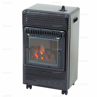 Indoor Gas Heater 163 - 3.4 kW, Hose and Regulator