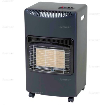 Indoor Gas Heater 166 - 4.2 kW, Hose and Regulator