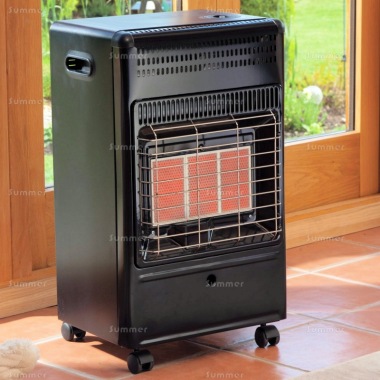 Indoor Gas Heater 167 - 4.2 kW, Hose and Regulator