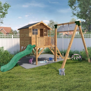 Platform Play Centre 235 - 3ft 2in High Platform, Slide, Swing Platform Play Centre 235 - 3ft 2in High Platform, Slide, Swing
