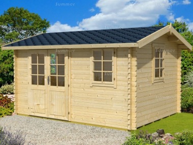 Side Door Apex 45mm Log Cabin 280 - Double Glazed Side Door Apex 45mm Log Cabin 280 - Double Glazed