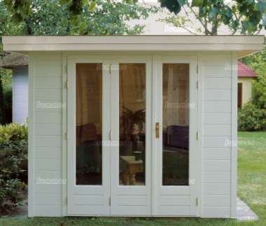 Folding Door Log Cabin 302, EPDM Roof Folding Door Log Cabin 302, EPDM Roof