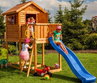 Platform Play Centre 378 - 4ft High Platform and Slide