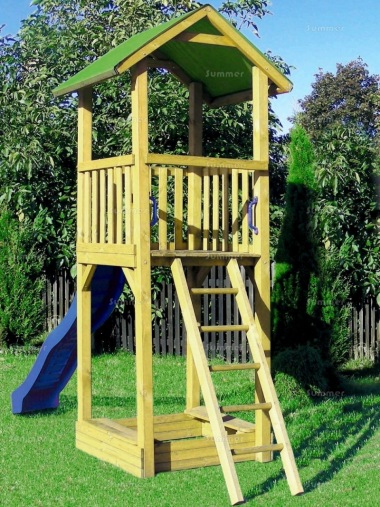 Tower Play Centre 204 - 4ft 9in High Platform With Slide