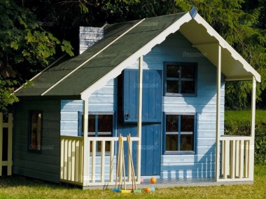 Two Storey Verandah Playhouse 91 - Upstairs to one Side Two Storey Verandah Playhouse 91 - Upstairs to one Side