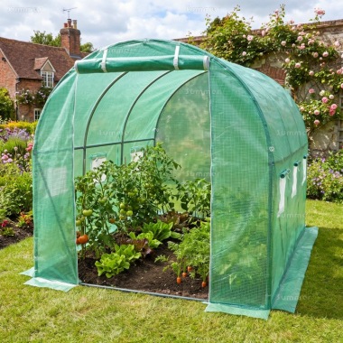Polytunnel 270 - Reinforced Cover, Six Windows Polytunnel 270 - Reinforced Cover, Six Windows