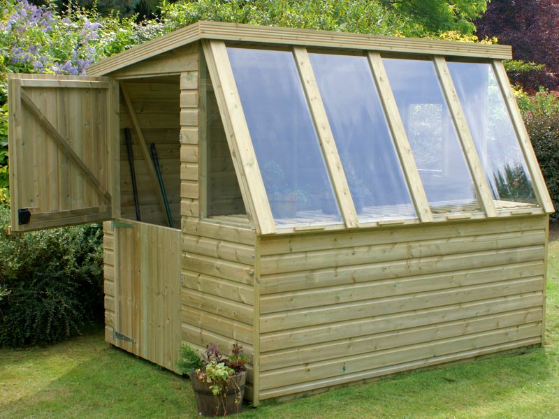Pressure Treated Potting Shed 601 - All T and G