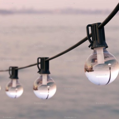 Festoon String Lights 128 - Solar Powered or USB, 25 LEDs Festoon String Lights 128 - Solar Powered or USB, 25 LEDs