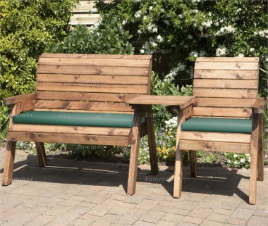 3 Seater Companion Set 477 - Square Tray, Fully Assembled, FSC® Certified 3 Seater Companion Set 477 - Square Tray, Fully Assembled, FSC® Certified