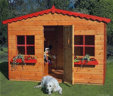 Childrens Playhouse 61 - Shiplap, All T and G Childrens Playhouse 61 - Shiplap, All T and G