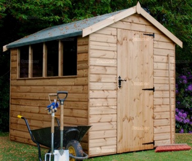 Apex Shed 575 - Shiplap, T and G Floor and Roof Apex Shed 575 - Shiplap, T and G Floor and Roof