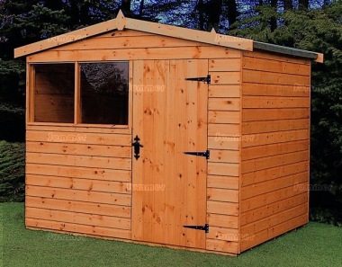 Shiplap Transverse Apex Shed 577 - All T and G Shiplap Transverse Apex Shed 577 - All T and G
