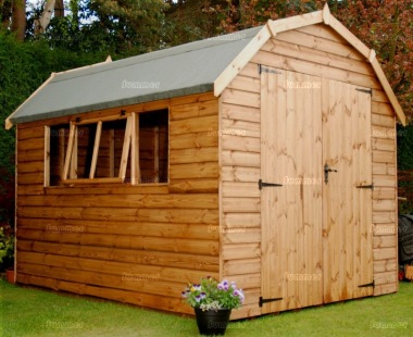 Shiplap Barn Style Apex Shed 578 - All T and G Shiplap Barn Style Apex Shed 578 - All T and G