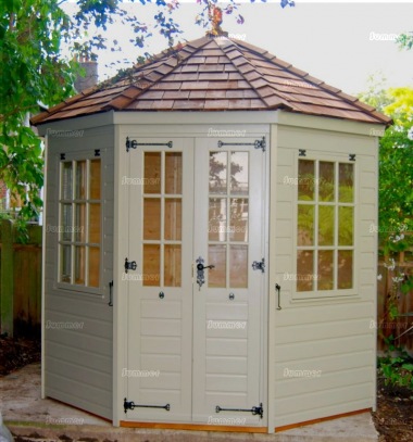 Georgian Octagonal Summerhouse 946 - Painted