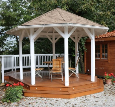 Wooden Gazebo 301 - Octagonal