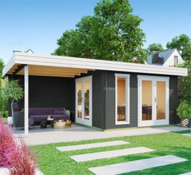 Pent Roof Gazebo 193 - Integral Summerhouse, FSC® Certified Pent Roof Gazebo 193 - Integral Summerhouse, FSC® Certified