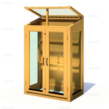 Wooden Growhouse 117 - Toughened Glass, FSC® Certified Wooden Growhouse 117 - Toughened Glass, FSC® Certified