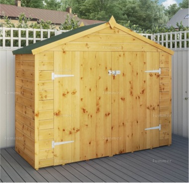 Shiplap Double Door Transverse Apex Shed 284 Shiplap Double Door Transverse Apex Shed 284