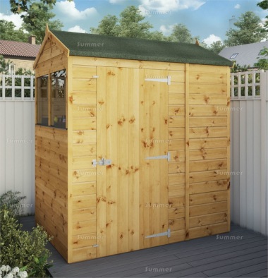 Pressure Treated Side Door Apex Shed 313 Pressure Treated Side Door Apex Shed 313