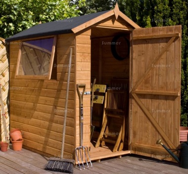 Shiplap Apex Shed 354 - All T and G Shiplap Apex Shed 354 - All T and G