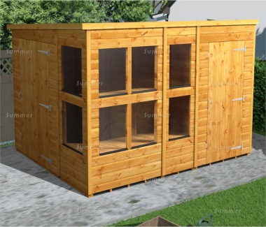 Pent Potting Shed 827 - Fast Delivery, Two Rooms Pent Potting Shed 827 - Fast Delivery, Two Rooms