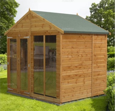 Apex Summerhouse 847 - Fast Delivery, Many Possible Designs Apex Summerhouse 847 - Fast Delivery, Many Possible Designs