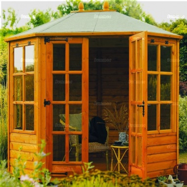 Georgian Octagonal Summerhouse 272 - Double Door Georgian Octagonal Summerhouse 272 - Double Door
