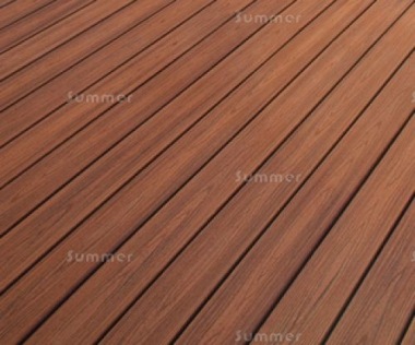 Solid Composite Decking Kit 268 - Brown Textured Woodgrain Solid Composite Decking Kit 268 - Brown Textured Woodgrain